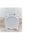 Casa si Gradina - Corpuri si surse de iluminat - Veioze si lampi - Lampi de veghe - Lampa de veghe ceramica alba model Ceas 10x6x13 cm LED - Infinity.ro