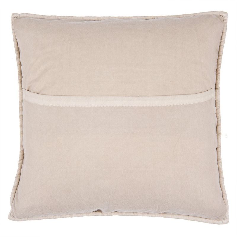 Casa si Gradina - Textile si covoare - Lenjerii de pat - Fete de perna - Fata de perna din bumbac bej matlasat 50 cm x 50 cm - Infinity.ro