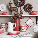 Casa si Gradina - Bucatarie si vesela - Ustensile bucatarie - Cosuri servire - Cos paine bumbac Forest 35x35x8 cm - Infinity.ro