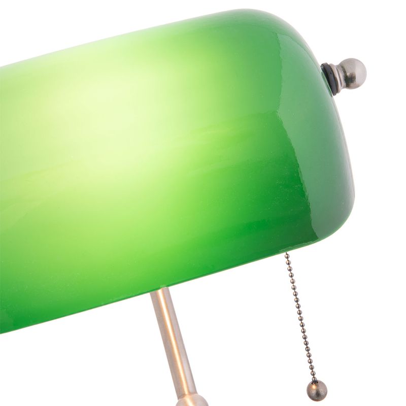Casa si Gradina - Corpuri si surse de iluminat - Veioze si lampi - Veioze - Lampa de birou Green Elegance  27*40 cm, E27, 60W, Yankee Land - Infinity.ro