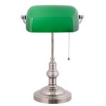 Casa si Gradina - Corpuri si surse de iluminat - Veioze si lampi - Veioze - Lampa de birou Green Elegance  27*40 cm, E27, 60W, Yankee Land - Infinity.ro