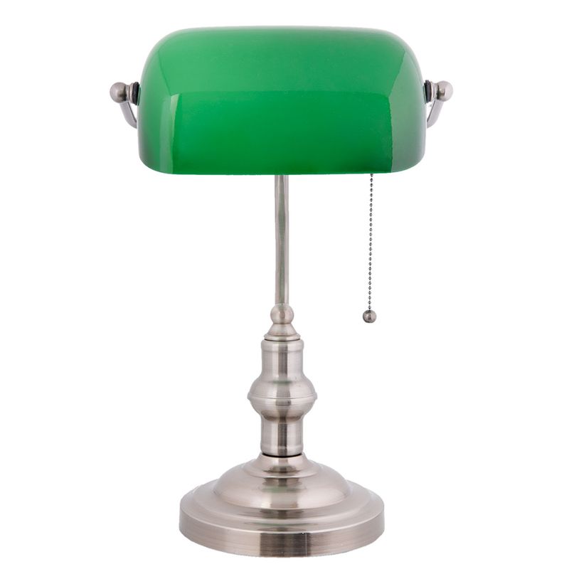 Casa si Gradina - Corpuri si surse de iluminat - Veioze si lampi - Veioze - Lampa de birou Green Elegance  27*40 cm, E27, 60W, Yankee Land - Infinity.ro