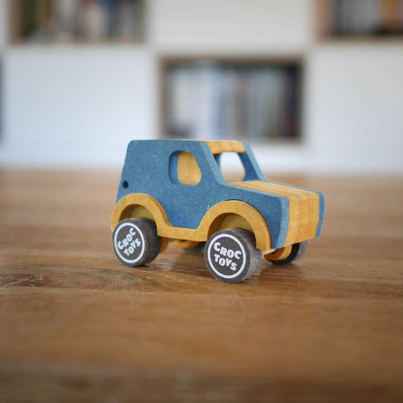 Jucarii, Copii si Bebe - Jucarii si jocuri - Seturi de constructie si cuburi - Seturi de constructie - Set de constructie vehicul teren Firmin, Croc toys - Infinity.ro