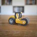 Jucarii, Copii si Bebe - Jucarii si jocuri - Seturi de constructie si cuburi - Seturi de constructie - Set de constructie vehicul de santier Buldozerul Fleur, Croc toys - Infinity.ro