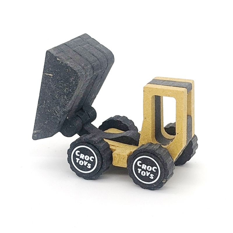 Jucarii, Copii si Bebe - Jucarii si jocuri - Seturi de constructie si cuburi - Seturi de constructie - Set de constructie vehicul de santier Basculanta Marco, Croc toys - Infinity.ro