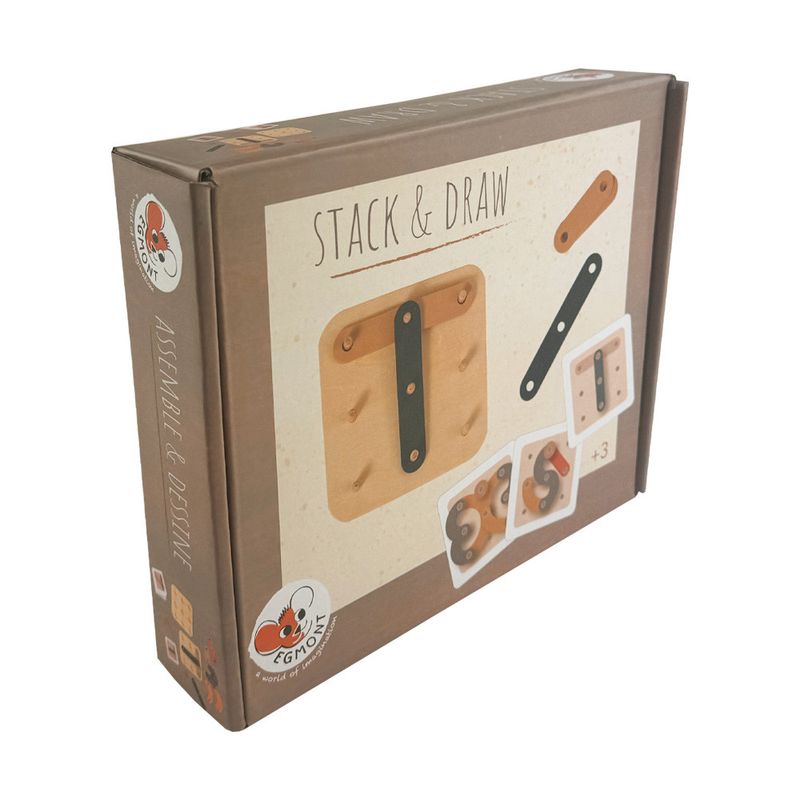 Jucarii, Copii si Bebe - Jucarii si jocuri - Seturi de constructie si cuburi - Seturi de constructie - Joc de constructie Asambleaza si deseneaza, Egmont Toys - Infinity.ro