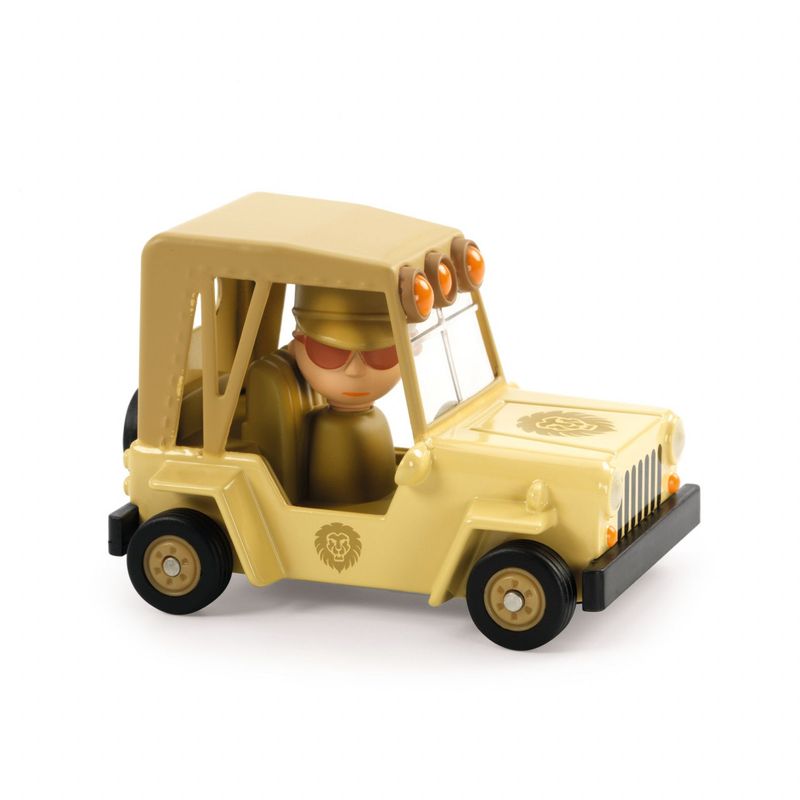 Jucarii, Copii si Bebe - Jucarii si jocuri - Vehicule si jucarii cu telecomanda - Masinute - Masina safari, Colectia Crazy Motors, Djeco - Infinity.ro