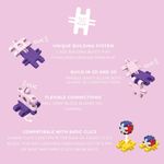 Jucarii, Copii si Bebe - Jucarii si jocuri - Seturi de constructie si cuburi - Seturi de constructie - Nano Clics Pentru constructii fantastice 250 piese, Clicformers - Infinity.ro