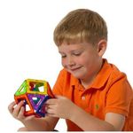 Jucarii, Copii si Bebe - Jucarii si jocuri - Seturi de constructie si cuburi - Seturi de constructie - Set magnetic de construit Magformers, 14 piese - Infinity.ro