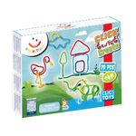 Jucarii, Copii si Bebe - Jucarii si jocuri - Seturi de constructie si cuburi - Seturi de constructie - Set de construit cu magnet Spaghetteez 70 piese - Infinity.ro