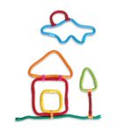 Jucarii, Copii si Bebe - Jucarii si jocuri - Seturi de constructie si cuburi - Seturi de constructie - Set de construit cu magnet Spaghetteez 70 piese - Infinity.ro