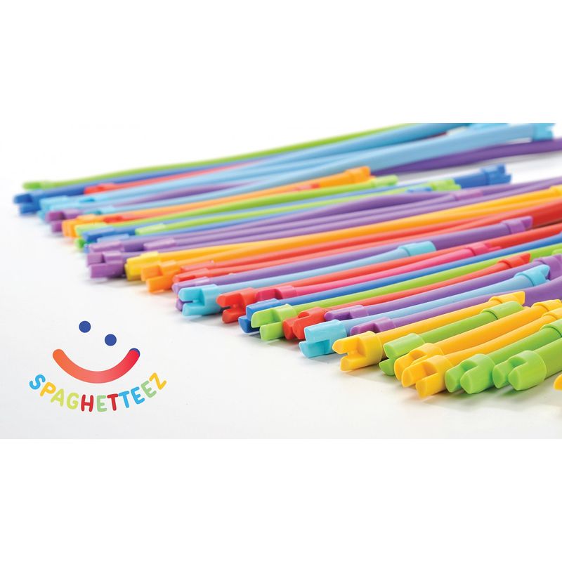 Jucarii, Copii si Bebe - Jucarii si jocuri - Seturi de constructie si cuburi - Seturi de constructie - Set de construit cu magnet Spaghetteez 70 piese - Infinity.ro