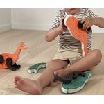 Jucarii, Copii si Bebe - Jucarii si jocuri - Seturi de constructie si cuburi - Seturi de constructie - Joc de construit cu blocuri de spuma PengWhalOo, Bakoba - Infinity.ro