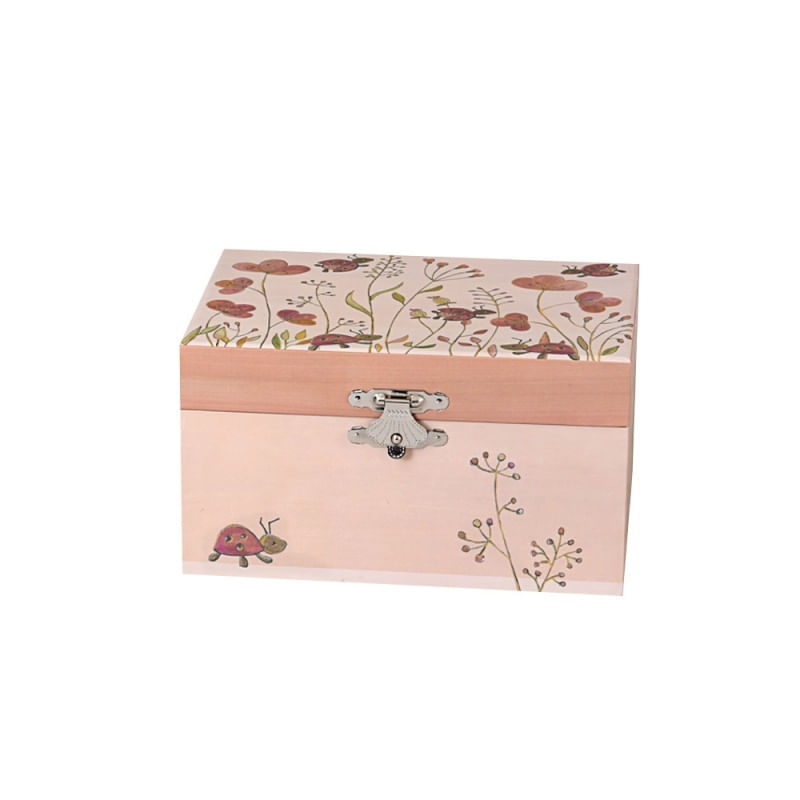 Jucarii, Copii si Bebe - Jucarii si jocuri - Jucarii de rol - Instrumente muzicale de jucarie - Cutie muzicala Ladybug, Egmont Toys - Infinity.ro