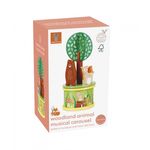 Jucarii, Copii si Bebe - Jucarii si jocuri - Jucarii de rol - Instrumente muzicale de jucarie - Carusel muzical cu animale de padure, Orange Tree Toys - Infinity.ro
