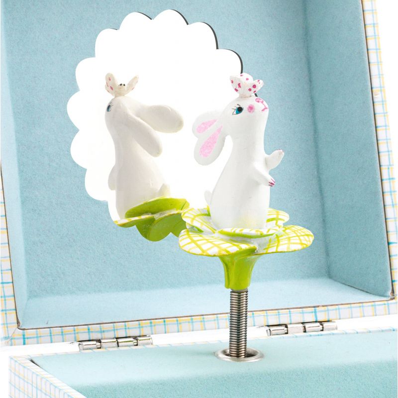 Jucarii, Copii si Bebe - Jucarii si jocuri - Jucarii de rol - Instrumente muzicale de jucarie - Cutie muzicala Iepuras, Djeco - Infinity.ro