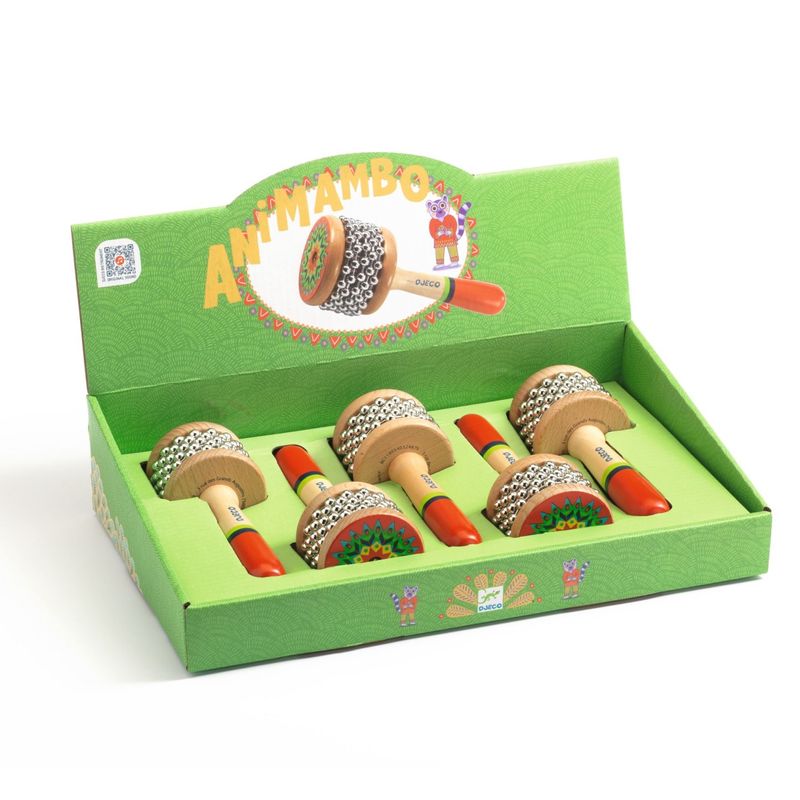 Jucarii, Copii si Bebe - Jucarii si jocuri - Jucarii de rol - Instrumente muzicale de jucarie - Instrument muzical Mini cabasa, Djeco - Infinity.ro