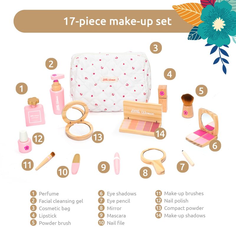 Jucarii, Copii si Bebe - Jucarii si jocuri - Jucarii & jocuri educative - Jocuri si jucarii educative - Joc de rol Trusa make-up, UMU Toys - Infinity.ro