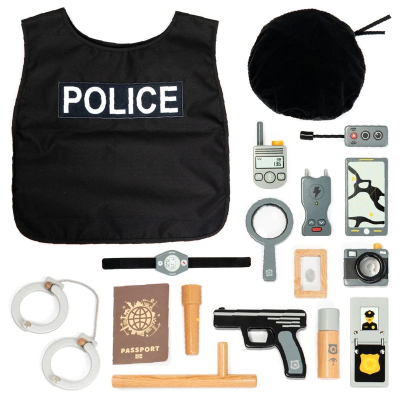 Jucarii, Copii si Bebe - Jucarii si jocuri - Jucarii & jocuri educative - Jocuri si jucarii educative - Joc de rol Recuzita politistului, UMU Toys - Infinity.ro