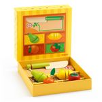 Jucarii, Copii si Bebe - Jucarii si jocuri - Jucarii & jocuri educative - Jocuri si jucarii educative - Joc de rol Fructe si legume de feliat, Djeco - Infinity.ro