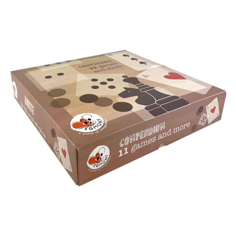 Jucarii, Copii si Bebe - Jucarii si jocuri - Jocuri si puzzle - Jocuri de societate - Set cu 11 jocuri de societate, Egmont Toys - Infinity.ro