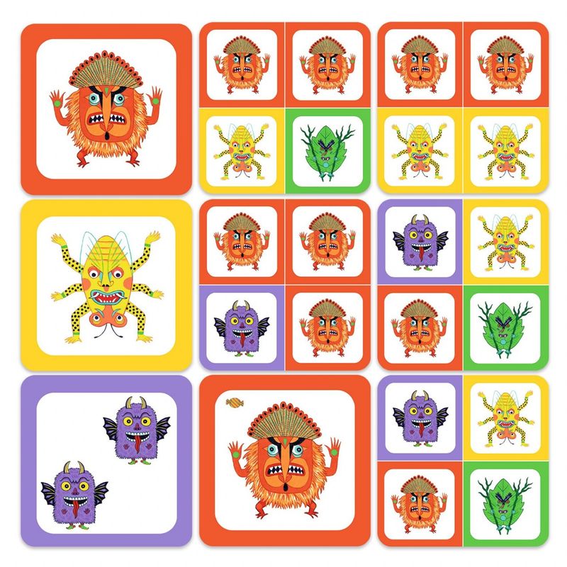 Jucarii, Copii si Bebe - Jucarii si jocuri - Jocuri si puzzle - Jocuri de societate - Joc de carti Monstrio, Djeco - Infinity.ro