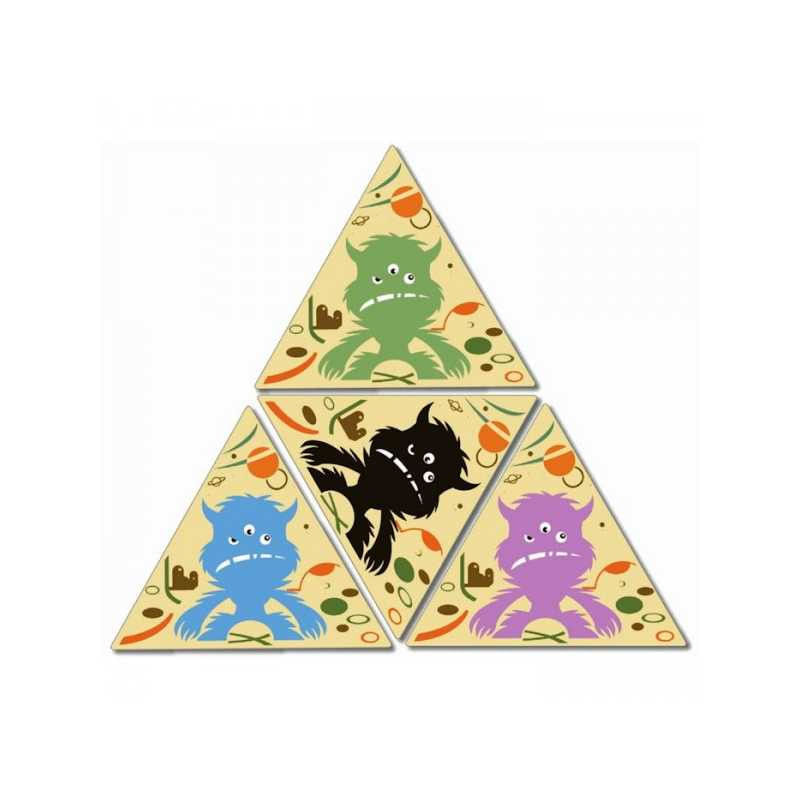 Jucarii, Copii si Bebe - Jucarii si jocuri - Jocuri si puzzle - Jocuri de societate - Joc de carti TrioMonsters, Djeco - Infinity.ro