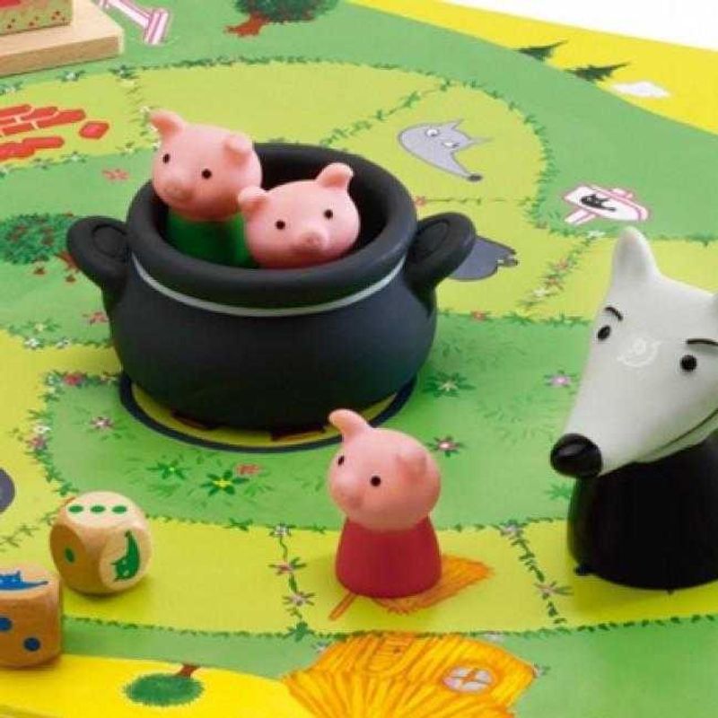 Jucarii, Copii si Bebe - Jucarii si jocuri - Jocuri si puzzle - Jocuri de societate - Joc de cooperare Woolfy, Djeco - Infinity.ro