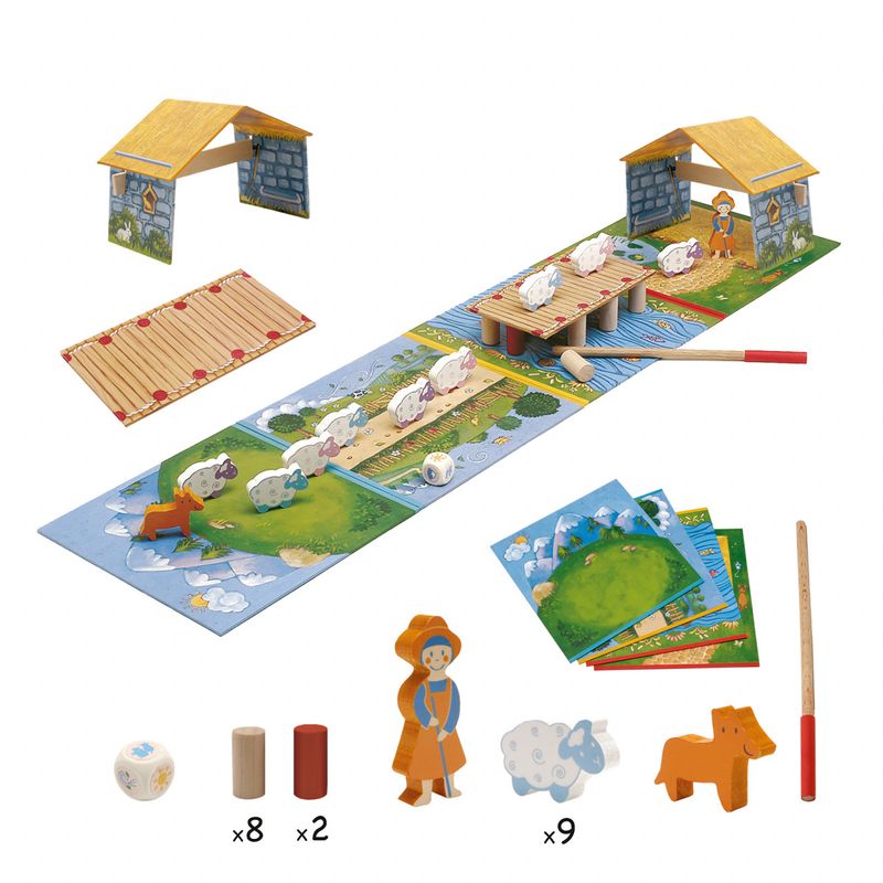 Jucarii, Copii si Bebe - Jucarii si jocuri - Jocuri si puzzle - Jocuri de societate - Joc de cooperare Hop hop hop!, Djeco - Infinity.ro