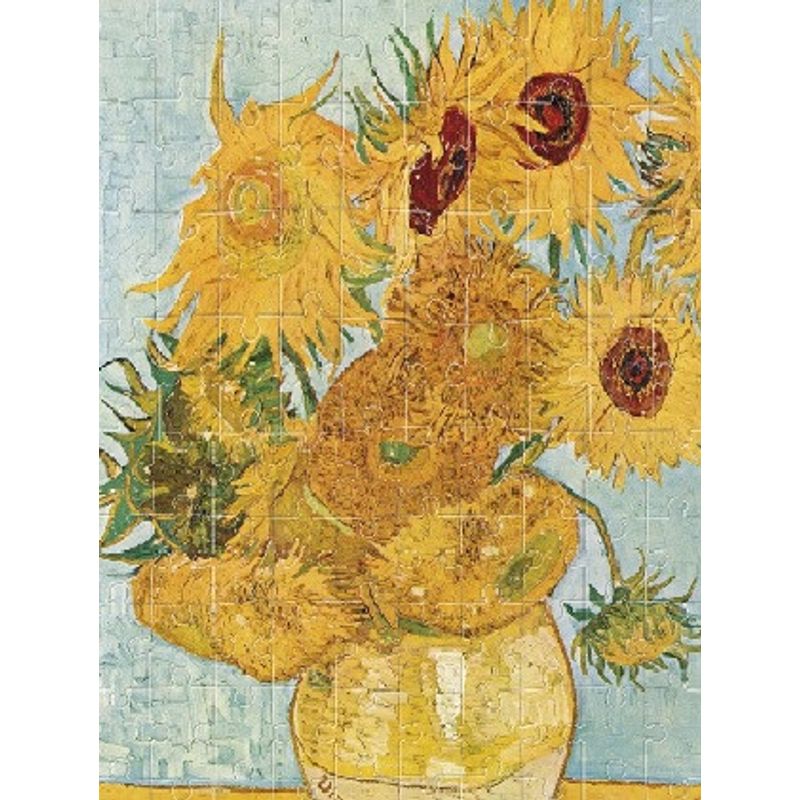 Jucarii, Copii si Bebe - Jucarii si jocuri - Jocuri si puzzle - Puzzle - Micro puzzle Van Gogh Floarea soarelui, Londji - Infinity.ro