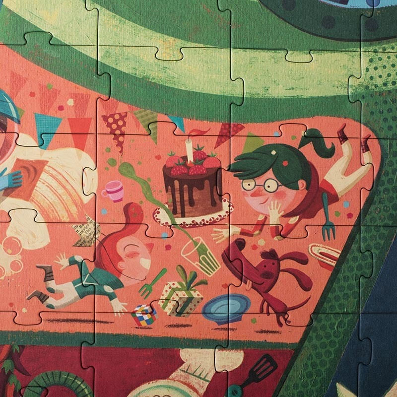 Jucarii, Copii si Bebe - Jucarii si jocuri - Jocuri si puzzle - Puzzle - Puzzle Go to the future, Londji - Infinity.ro