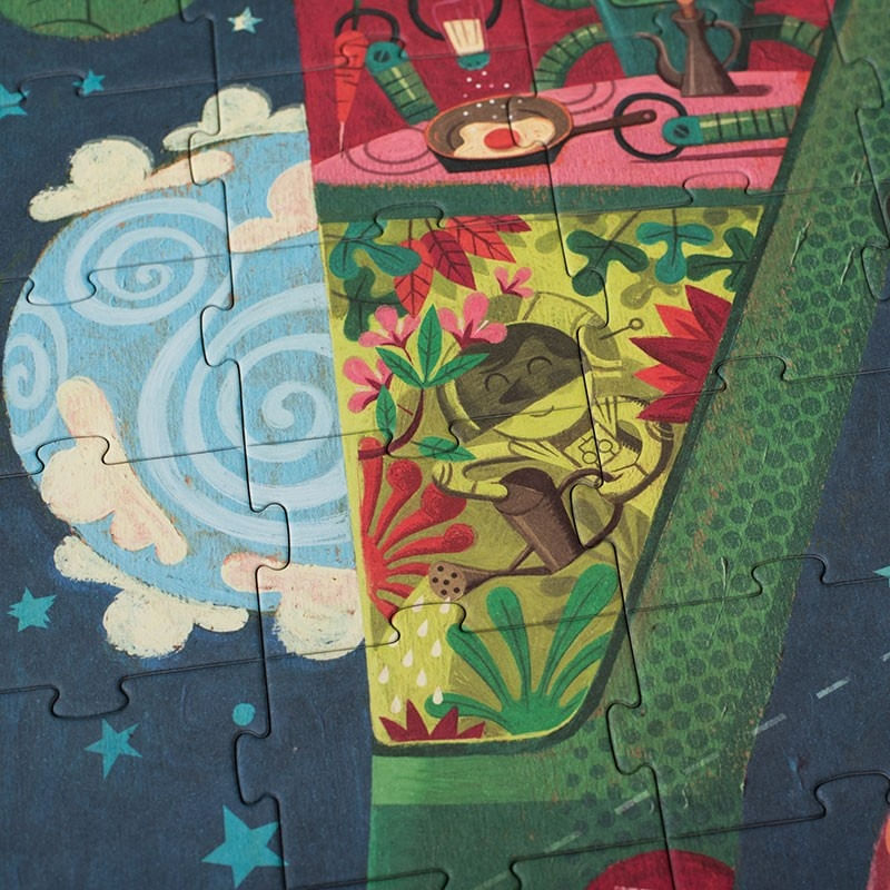 Jucarii, Copii si Bebe - Jucarii si jocuri - Jocuri si puzzle - Puzzle - Puzzle Go to the future, Londji - Infinity.ro