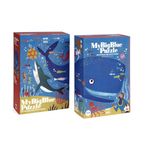 Jucarii, Copii si Bebe - Jucarii si jocuri - Jocuri si puzzle - Puzzle - Puzzle Balena albastra, Londji - Infinity.ro