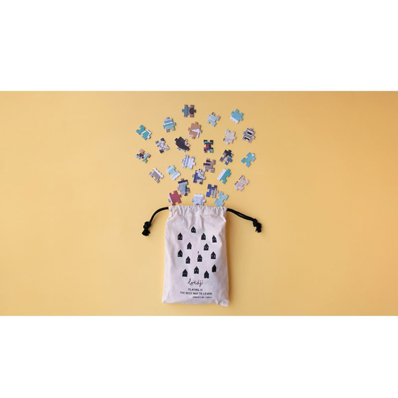 Jucarii, Copii si Bebe - Jucarii si jocuri - Jocuri si puzzle - Puzzle - Puzzle Turist in Paris, Londji - Infinity.ro