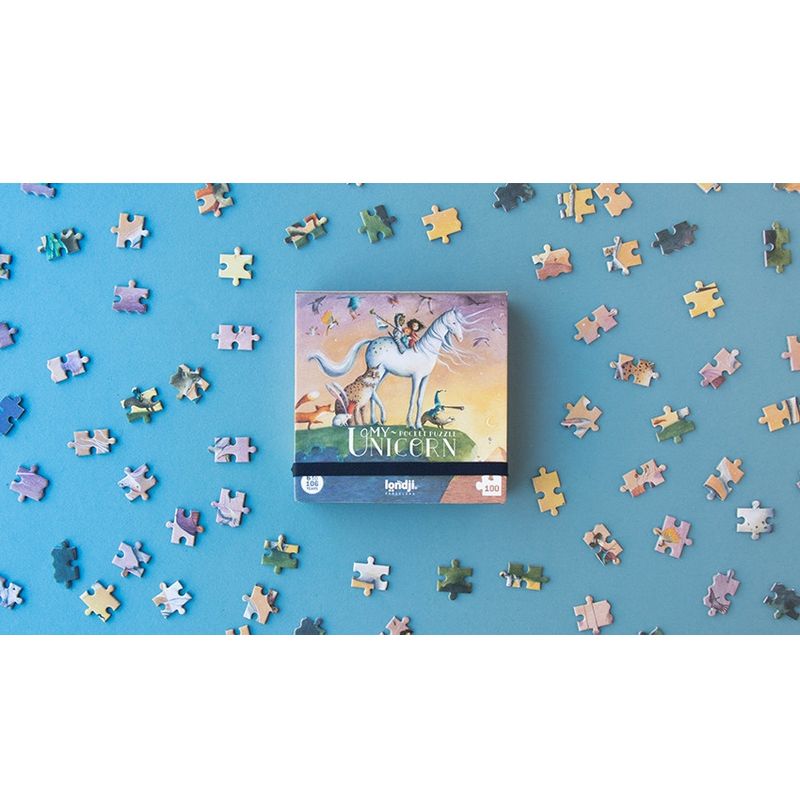 Jucarii, Copii si Bebe - Jucarii si jocuri - Jocuri si puzzle - Puzzle - Micro puzzle Unicorn, Londji - Infinity.ro