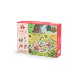 Jucarii, Copii si Bebe - Jucarii si jocuri - Jocuri si puzzle - Puzzle - 4 puzzle-uri anotimpuri, Moulin Roty - Infinity.ro