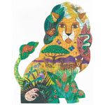 Jucarii, Copii si Bebe - Jucarii si jocuri - Jocuri si puzzle - Puzzle - Puzzle Puzz'Art Leu, Djeco - Infinity.ro