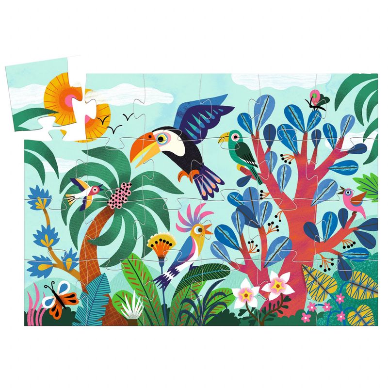 Jucarii, Copii si Bebe - Jucarii si jocuri - Jocuri si puzzle - Puzzle - Puzzle Coco Toucan, Djeco - Infinity.ro