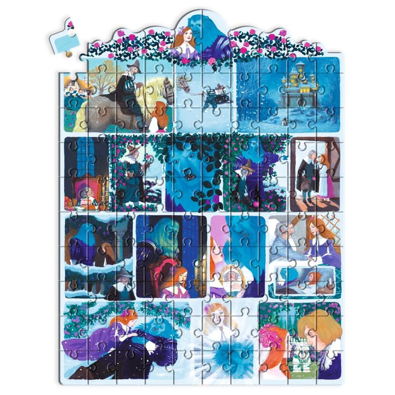 Jucarii, Copii si Bebe - Jucarii si jocuri - Jocuri si puzzle - Puzzle - Puzzle poveste Frumoasa si bestia, Djeco - Infinity.ro