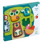 Jucarii, Copii si Bebe - Jucarii si jocuri - Jocuri si puzzle - Puzzle - Puzzle din lemn si fetru Oski, Djeco - Infinity.ro