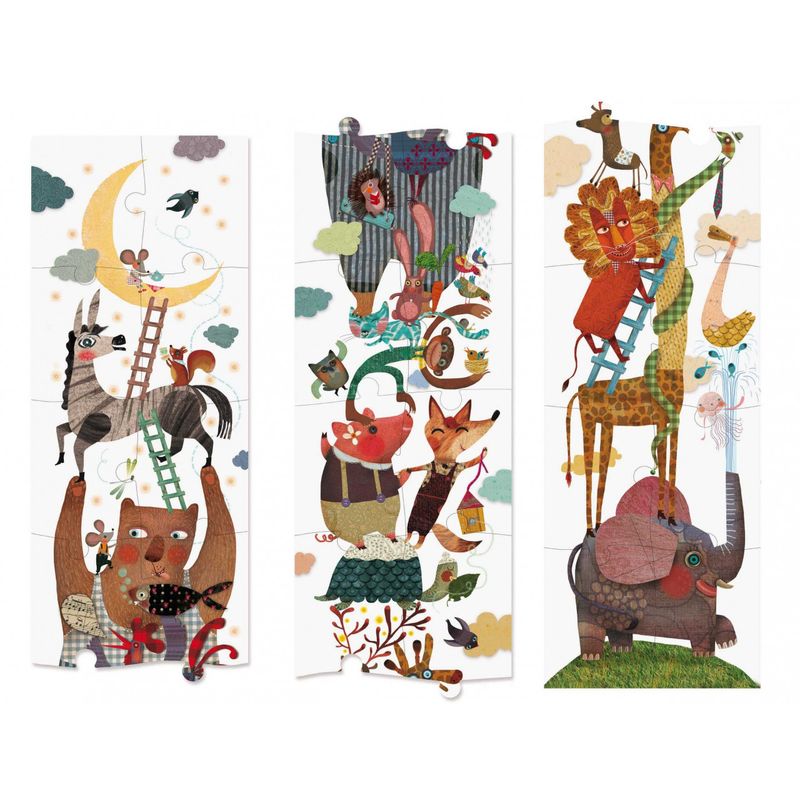 Jucarii, Copii si Bebe - Jucarii si jocuri - Jocuri si puzzle - Puzzle - Puzzle gigant Sus pana la luna, Londji - Infinity.ro