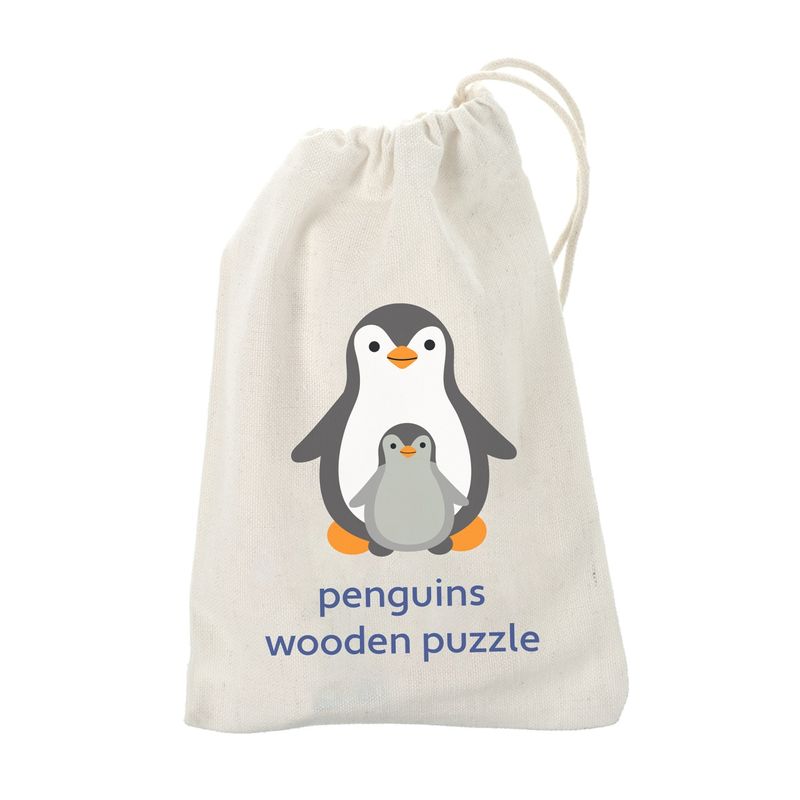 Jucarii, Copii si Bebe - Jucarii si jocuri - Jocuri si puzzle - Puzzle - Puzzle Pinguin din lemn, Orange Tree Toys - Infinity.ro