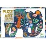 Jucarii, Copii si Bebe - Jucarii si jocuri - Jocuri si puzzle - Puzzle - Puzzle Puzz'Art Elefant, Djeco - Infinity.ro