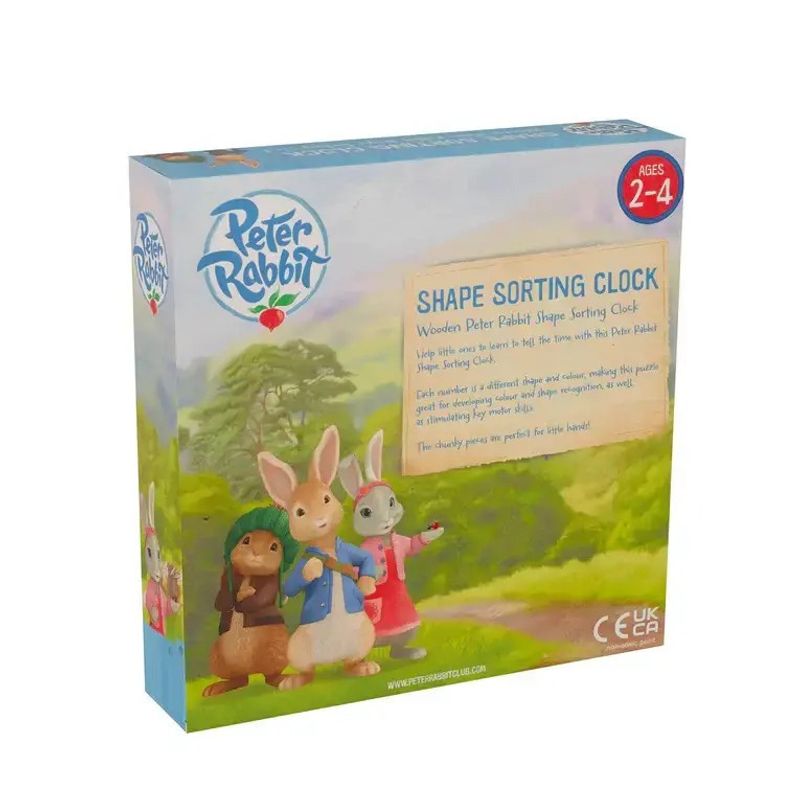 Jucarii, Copii si Bebe - Jucarii si jocuri - Jocuri si puzzle - Puzzle - Puzzle ceas Peter Rabbit™, Orange Tree Toys - Infinity.ro