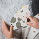 Jucarii, Copii si Bebe - Jucarii si jocuri - Jocuri si puzzle - Puzzle - Puzzle vacuta din lemn, Orange Tree Toys - Infinity.ro