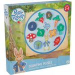 Jucarii, Copii si Bebe - Jucarii si jocuri - Jocuri si puzzle - Puzzle - Puzzle Peter Rabbit™ cu numere, Orange Tree Toys - Infinity.ro