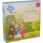 Jucarii, Copii si Bebe - Jucarii si jocuri - Jocuri si puzzle - Puzzle - Puzzle Peter Rabbit™ cu numere, Orange Tree Toys - Infinity.ro