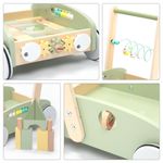 Jucarii, Copii si Bebe - Carucioare si articole de transport - Premergatoare - Premergator verde 5 in 1, UMU Toys - Infinity.ro