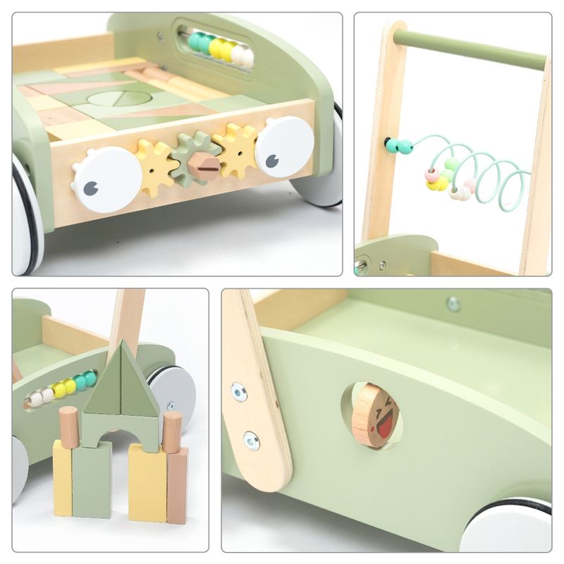 Jucarii, Copii si Bebe - Carucioare si articole de transport - Premergatoare - Premergator verde 5 in 1, UMU Toys - Infinity.ro