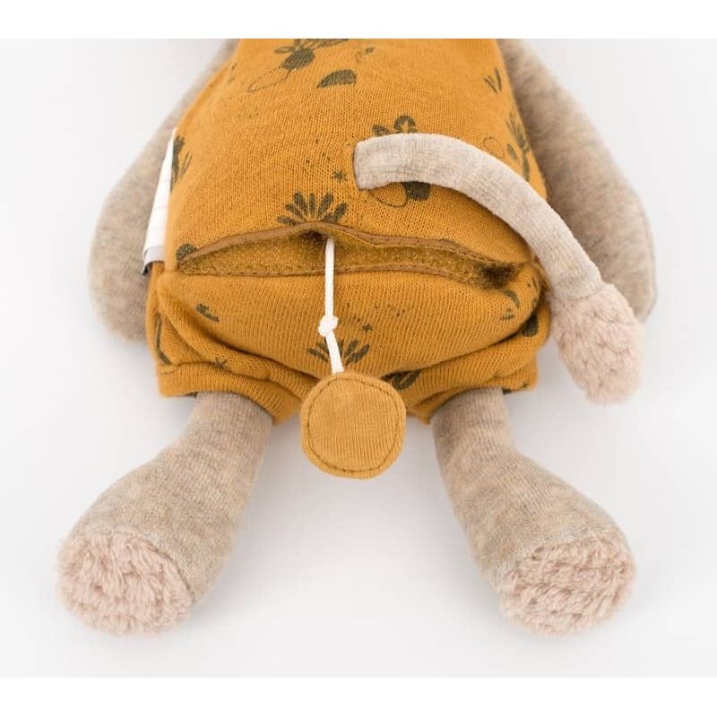 Jucarii, Copii si Bebe - Jucarii si jocuri - Jucarii bebelusi - Jucarii interactive bebelusi - Leut jucarie muzicala textil pentru bebe, Moulin Roty - Infinity.ro